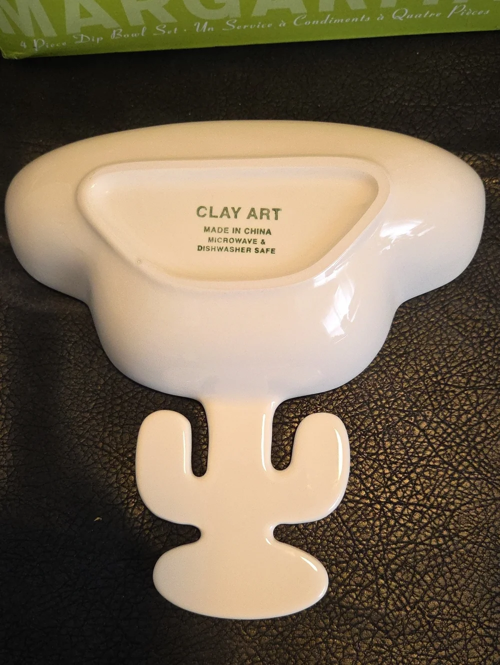 Clay Art Margarita Cactus Serving Bowl Set - Multicolor